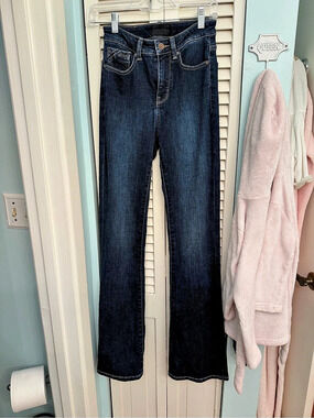 Buckle Black Bootcut Jeans